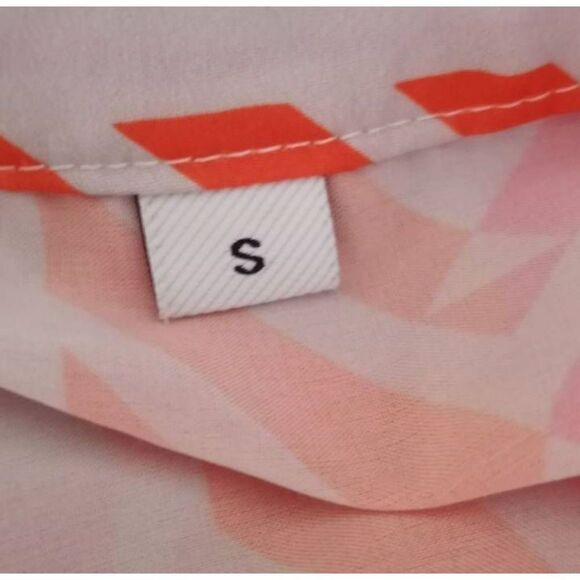 PINK & ORANGE MAXI DRESS SZ.S EUC.  GORGEOUS DRESS IN EXCELLENT USED CONDITION. - Picture 7 of 8